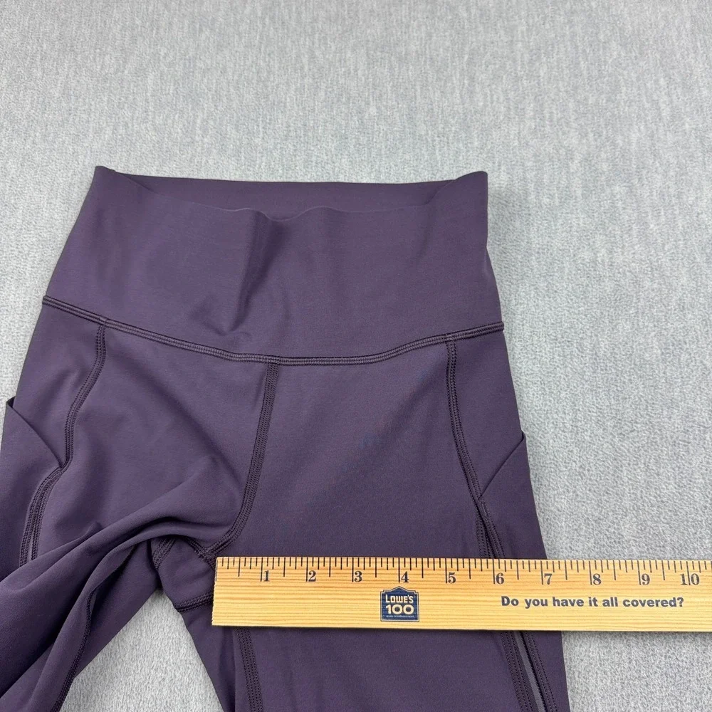 Lululemon Leggings Womens 4 Purple Pace Perfect Crop 18